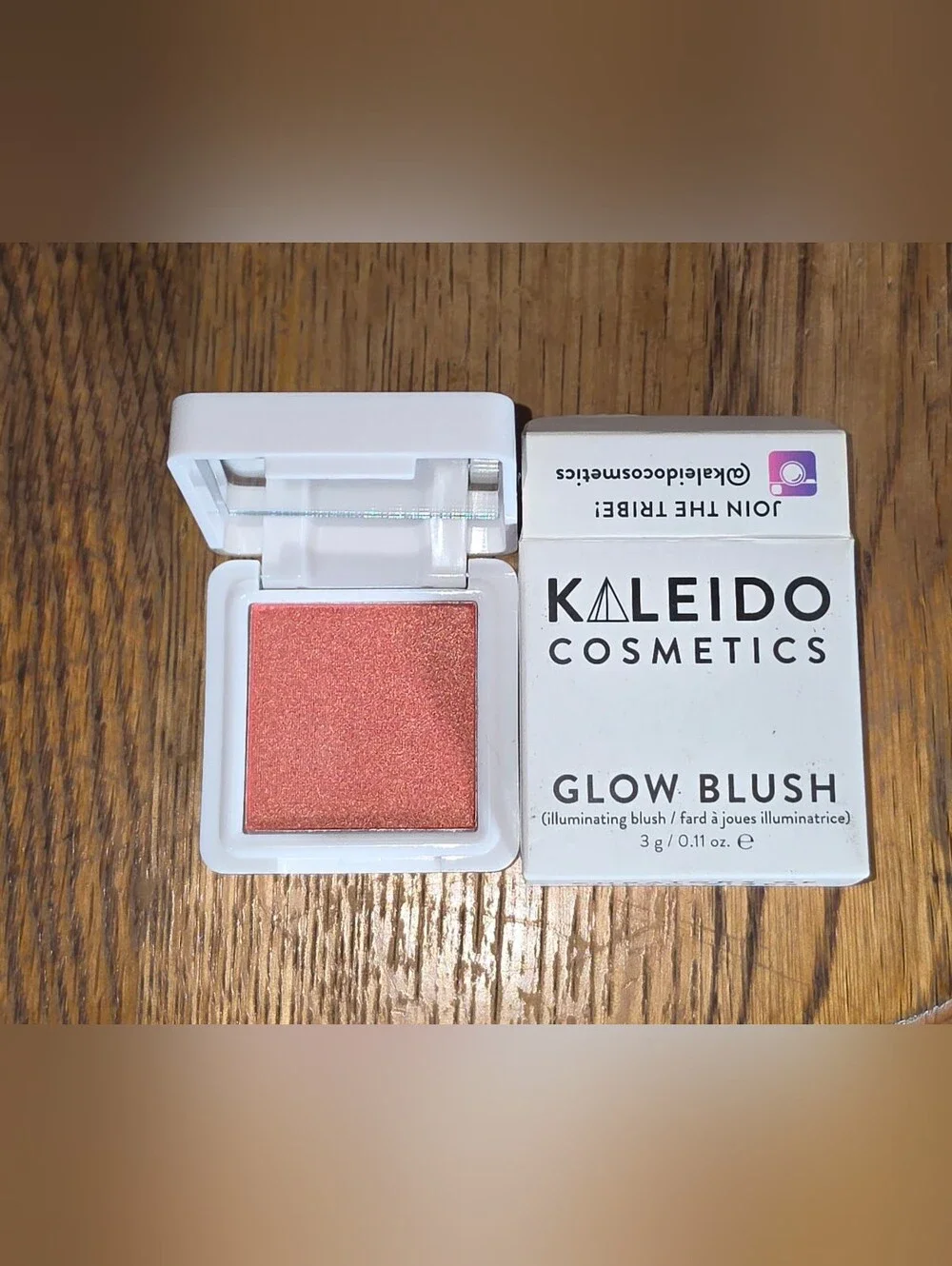 Kaleido Cosmetics Glow Blush — Rose Gold 0.11oz BNIB